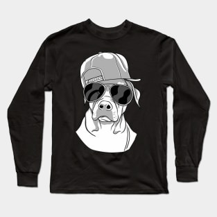 dog lover cute cool design Long Sleeve T-Shirt